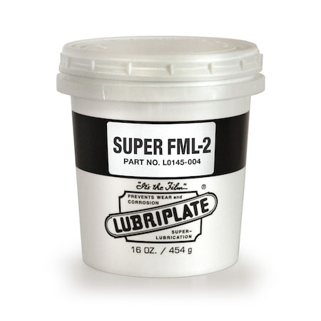 Lubriplate Fml-2, 12 Oz Tubs, Multi-Purpose H-1/Food Grade, Nlgi No. 2, PK12 L0145-004